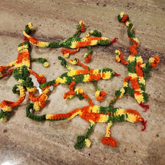 Handmade Gecko Cat toys